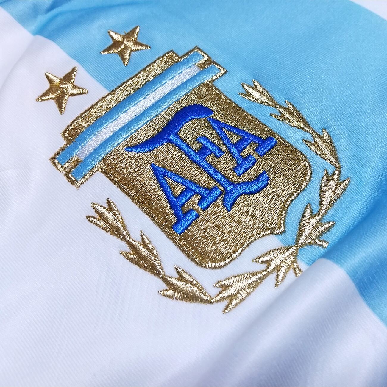 アルゼンチン代表 2007 adidas ホーム半袖 #11 TEVEZ カルロス