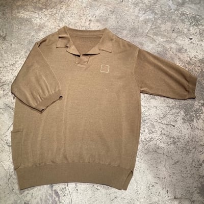 SUNSEA サンシー 22SS SMALL POLO ポロシャツ SIZE3【表参道t ...