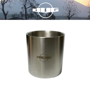 DUG(ダグ) ハンドルレスダブルウォールマグＬ DG-0506 アウトドア サバイバル キャンプ キャンプ 保温 保冷 マグカップ