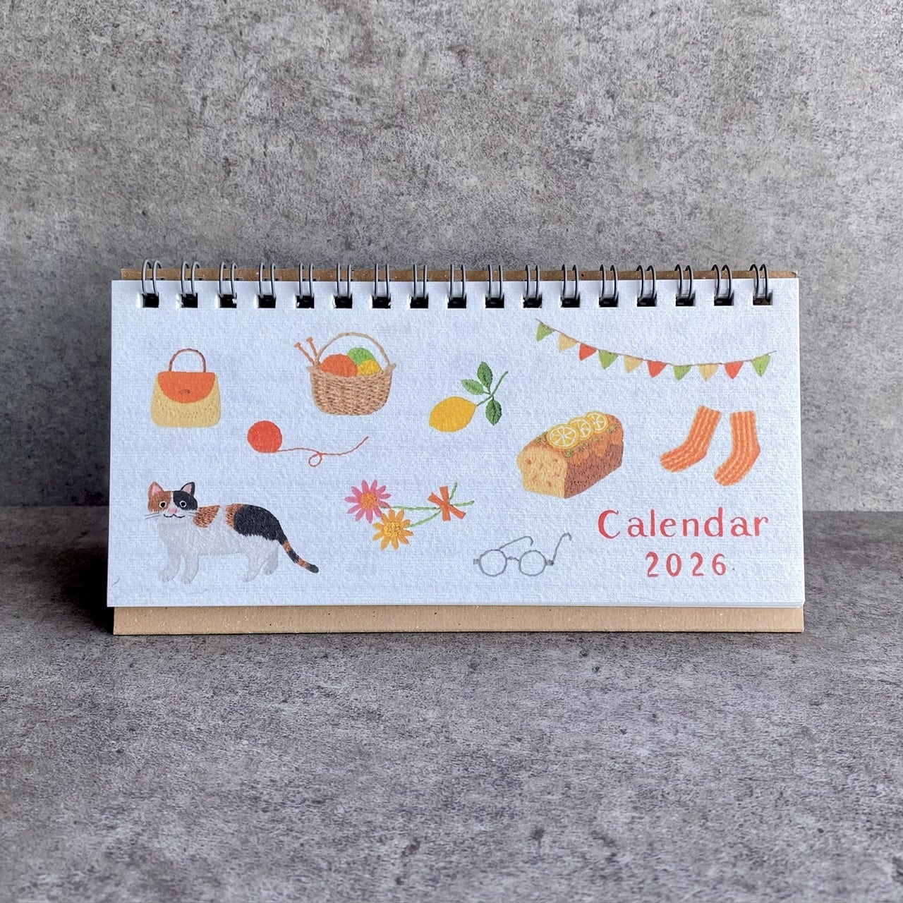 ROSSO CORSA 2024 壁掛けカレンダー 40周年記念 リビング│2026年