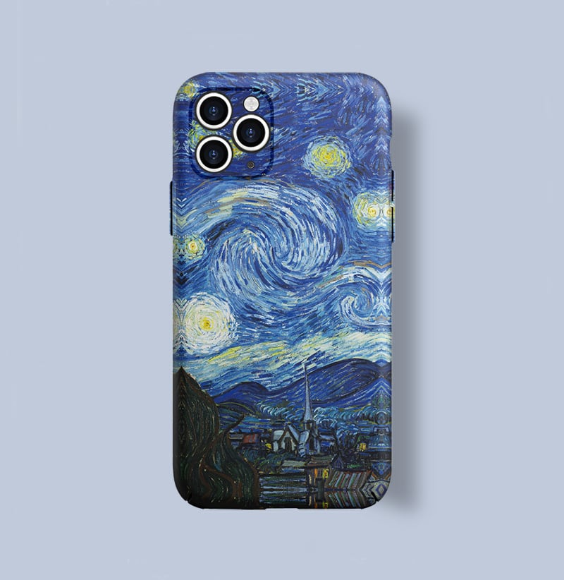 iPhone13/12/11 Proケース 星月夜 ファン・ゴッホ 絵画 【新作】スマホケース Van Gogh iPhone13 Pro/12  Pro/11 Pro Max/XS/XR/8ケース かわいい 芸術感 オシャレ♡ | jpcasecase 携帯ケース 通販 powered by 