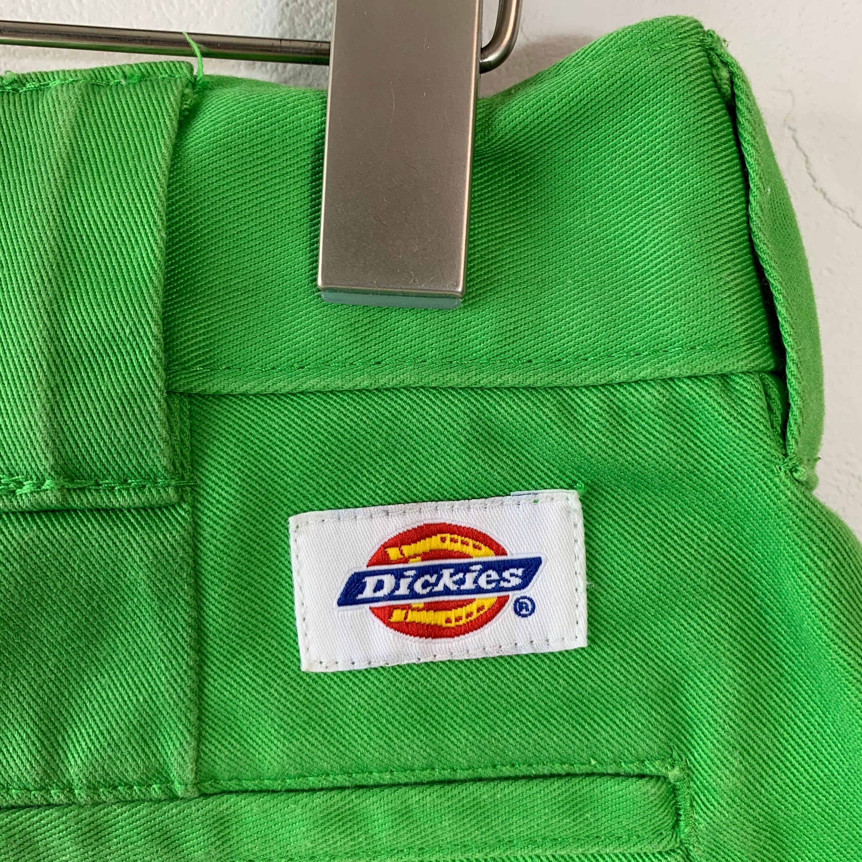 ディッキーズ ペイントカスタム フレイムパターン 古着 リメイク