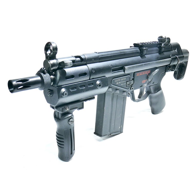 【中古】東京マルイ G3SAS スライドストック + フォアグリップ