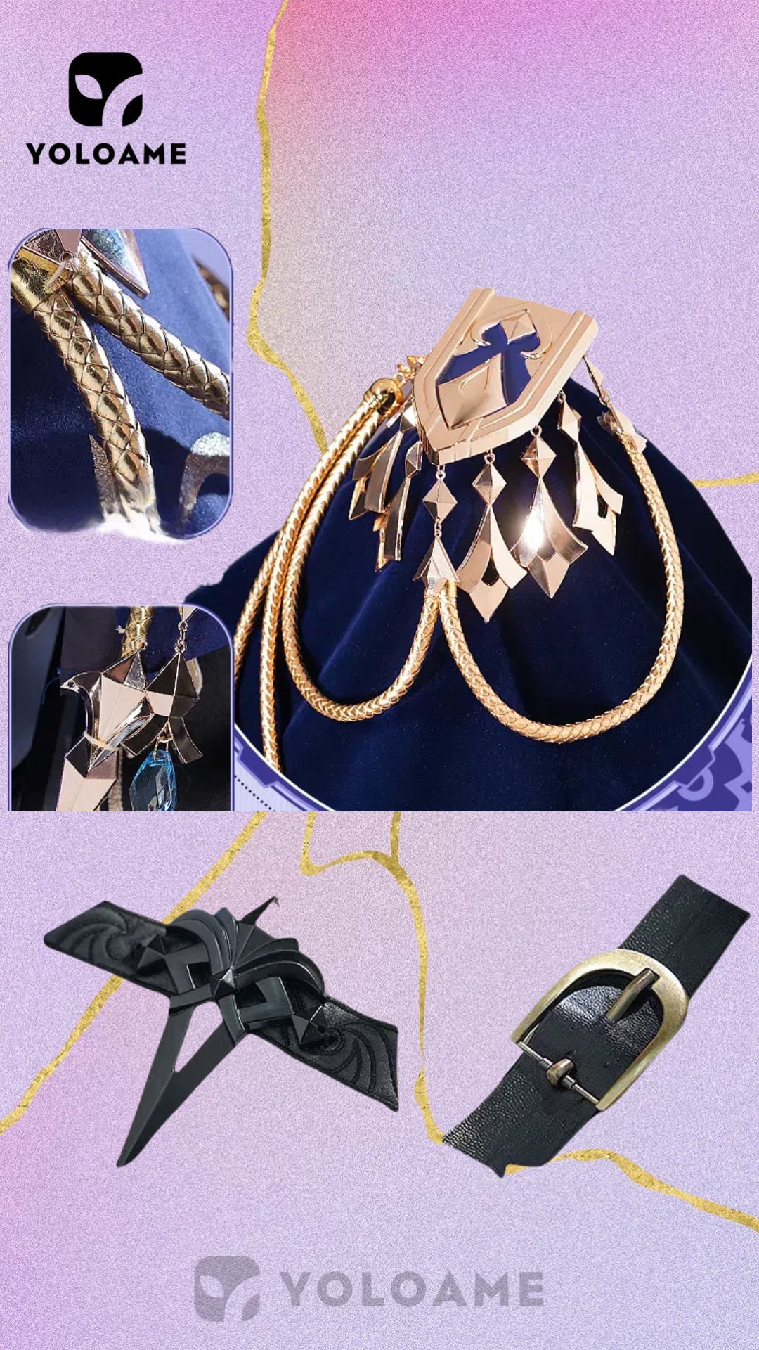 原神 クロリンデ コスプレ衣装【三分妄想 1/3Delusion正規品】Genshin