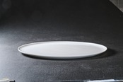 J.L Coquet スリム ホワイトエナメル フラットプレート　29㎝