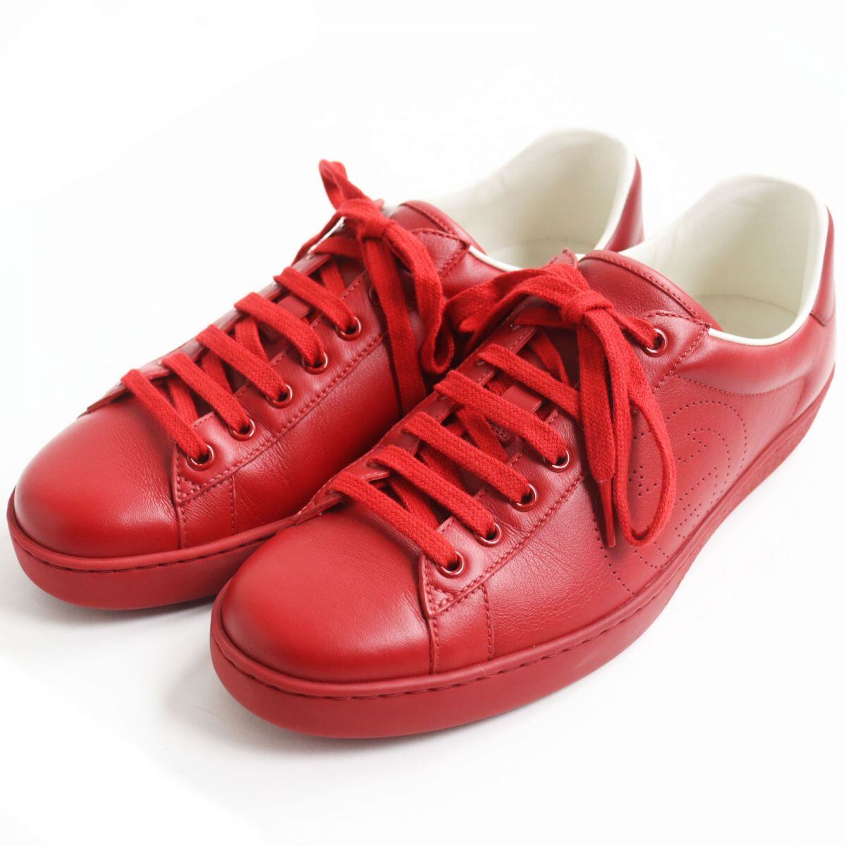 【新品】GUCCI グッチ　エース スニーカー インターロッキング G 新品】GUCCI グッチエース スニーカー インターロッキング G