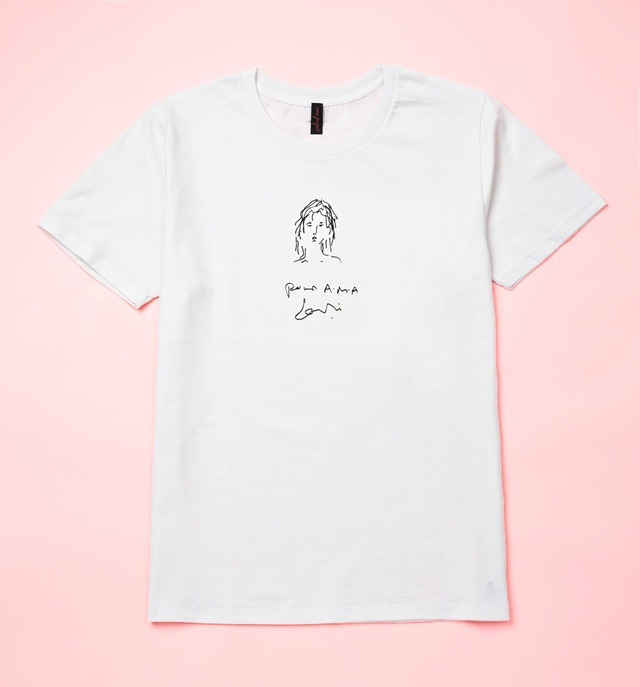 【ama project】「Fille（フィル）」 Design by Jane Birkin /  T-shirt