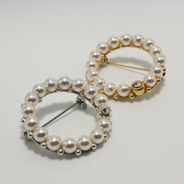 DECO BROOCH Pearl