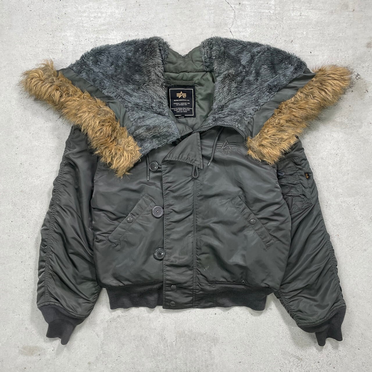 00年代 ALPHA アルファ N-2B フライトジャケット 民間品 メンズ