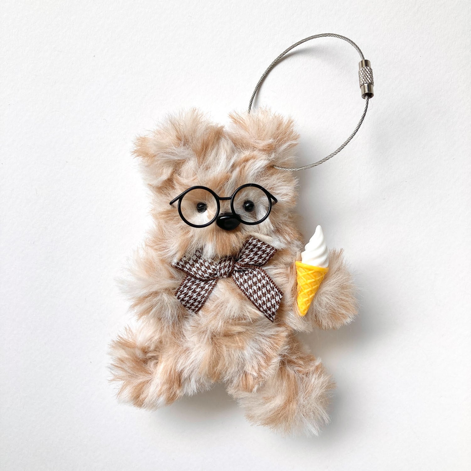 再入荷〉Animal Boneka モール単品＋目鼻パーツ付き（ふわふわmix