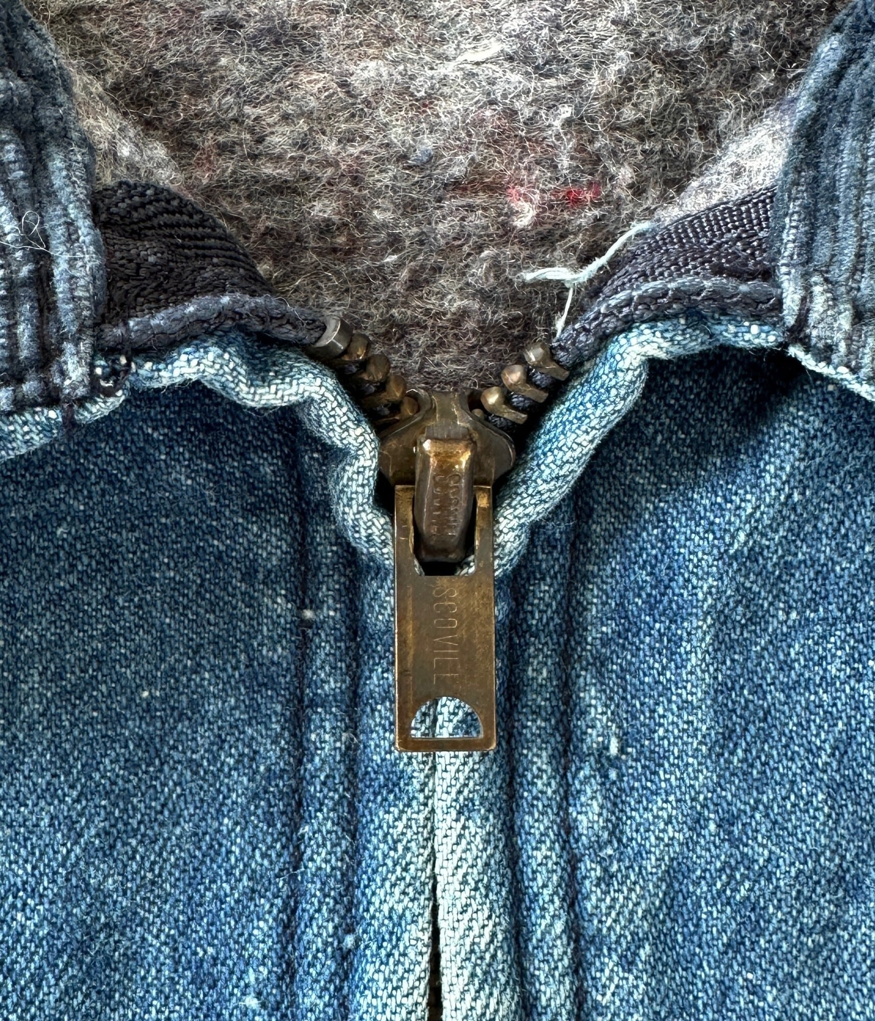 BIG BEN by Wrangler- Vintage 70-80s 50 Denim Work Jacket made in