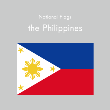 国旗ステッカー　フィリピン