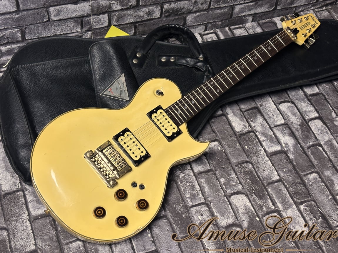Aria ProⅡ PE DELUXE-KV # IV(Ivory) 1983年製【Kahler Tremolo】w