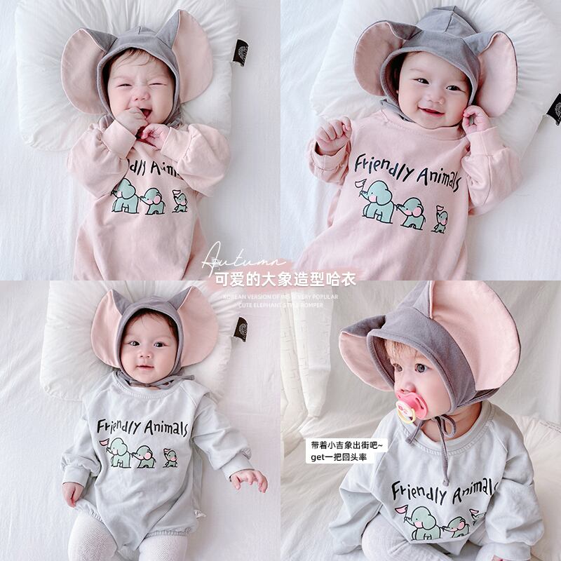 スプリングオータムワンピースロンパース オールインワン 帽子 大人ガーリー スウィート キュート カジュアル 春物 秋物 超面白いベビーショップ26777185476