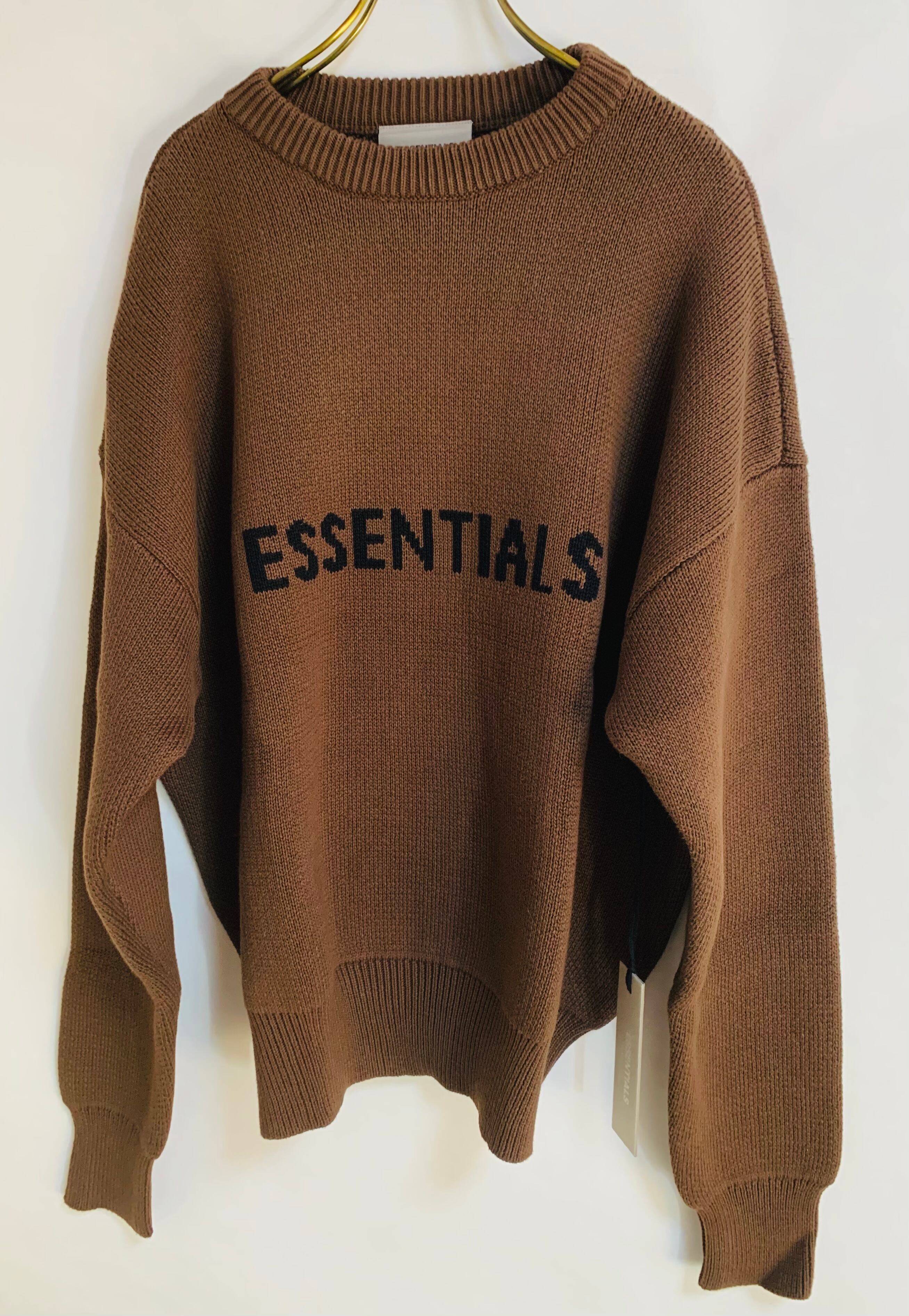 FOG essentials セーター　ニット　ブラウン　BROWN XLサイズ