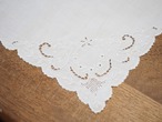 リネンナプキン　花とツタのアイレット刺繍（17） 画像9