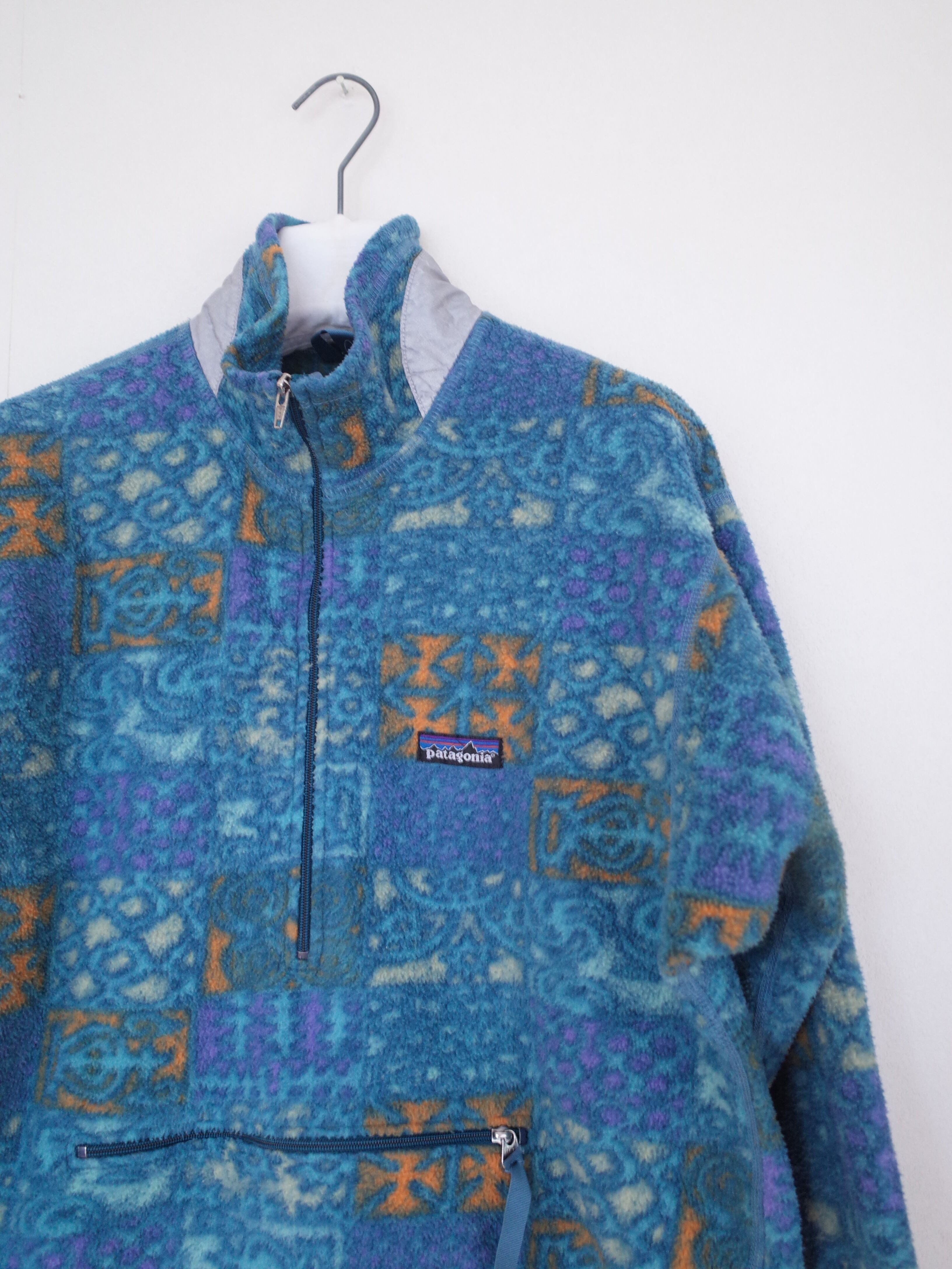 90s Patagonia pullover half zip fleece