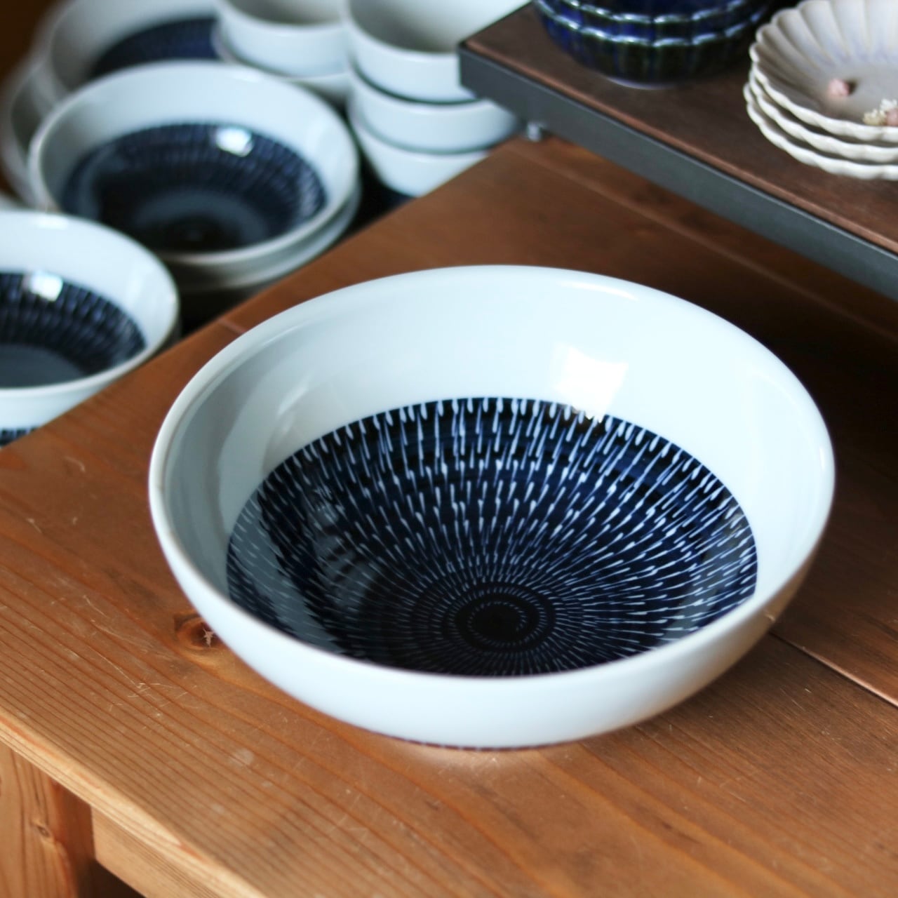 藍色 トビカンナ 麺鉢 | Zakka so-la