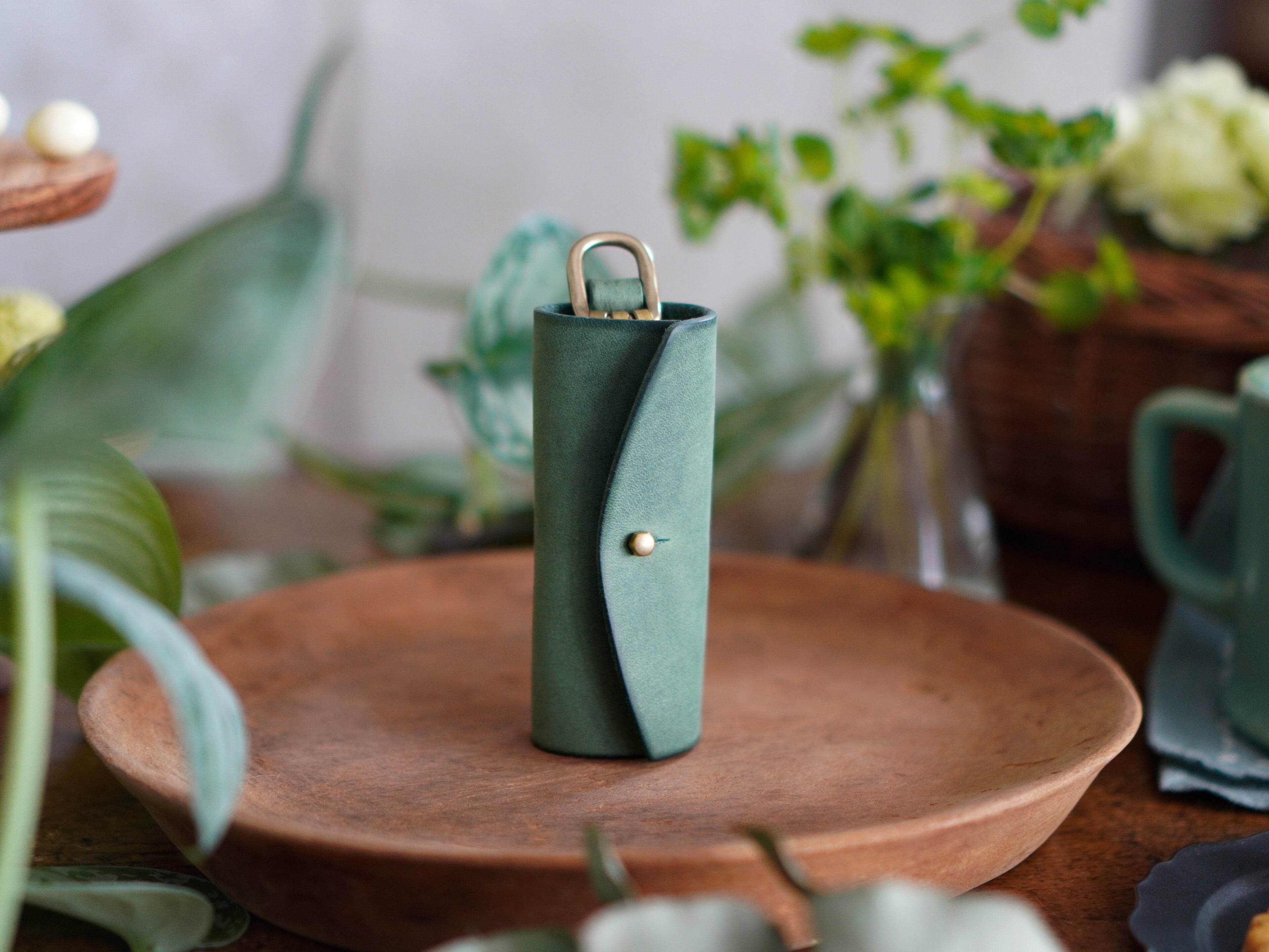 【Macaron Green】Swing キーケース