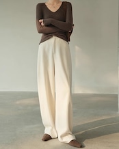 Wide straight Pants N1005