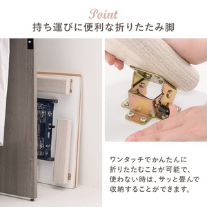 【完成品】折れ脚カジュアルコタツ＋うす掛け布団 2点セット 天板リバーシブル こたつ2種x掛け布団3種 幅60cm