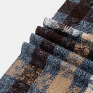 マルチカラーチェック柄マフラー W10290