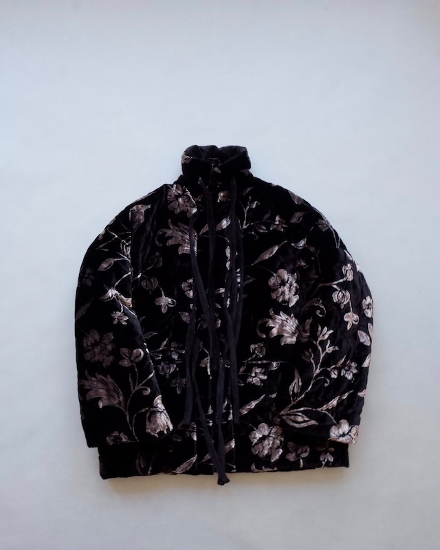 Leh Quilted China Jacket (Black)