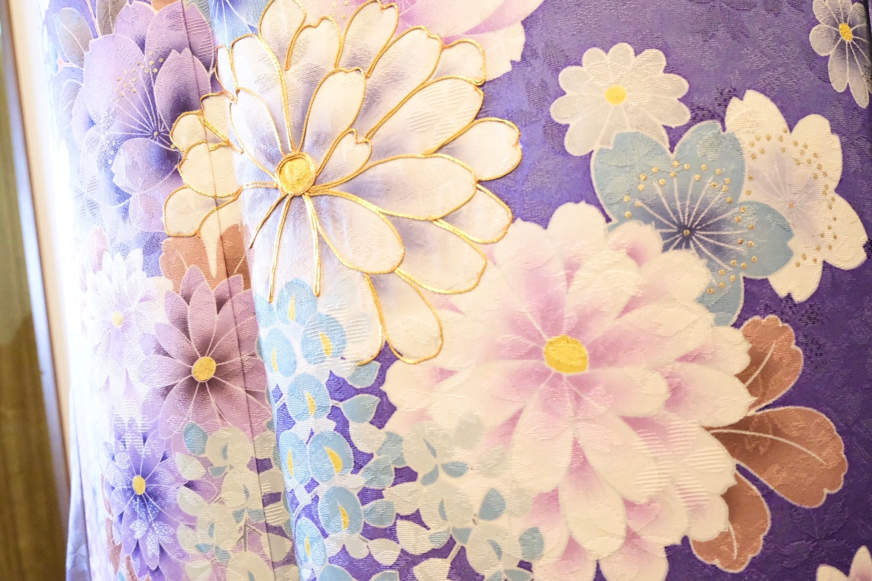 藤色桜地紋 | GR Kimono HP