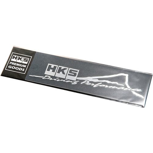 HKS STICKER FUJIYAMA SILVER No.116