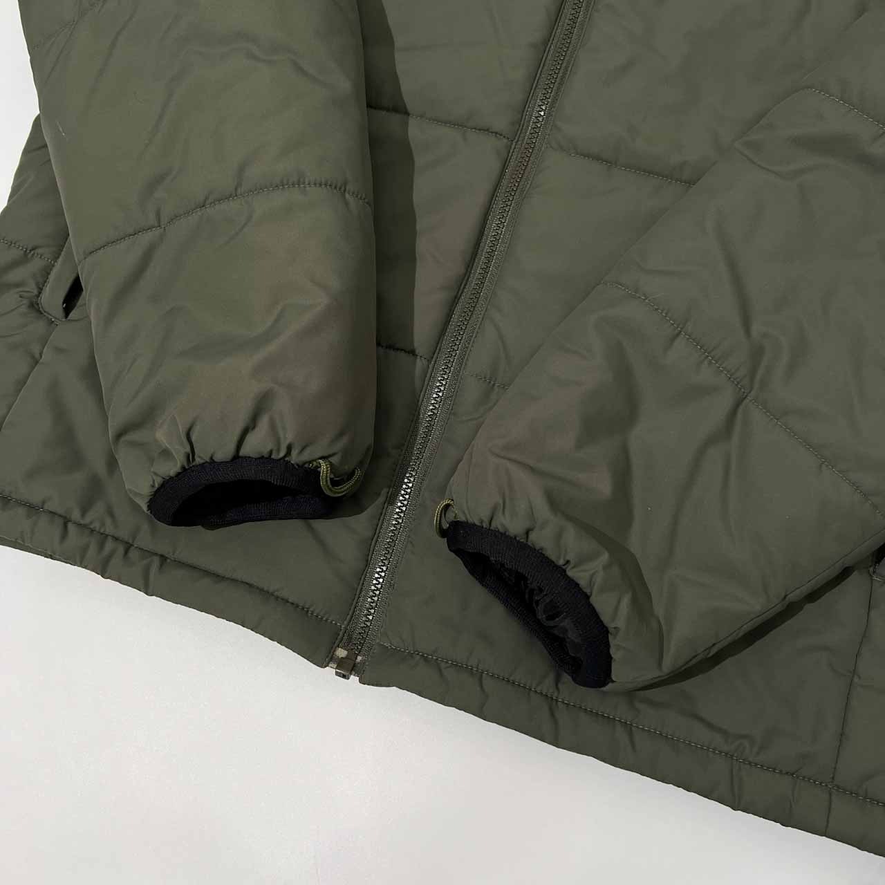 AIGLE エーグル ジップアップ 中綿 ジャケット L /グリーングレー系/メンズ/アウトドア
