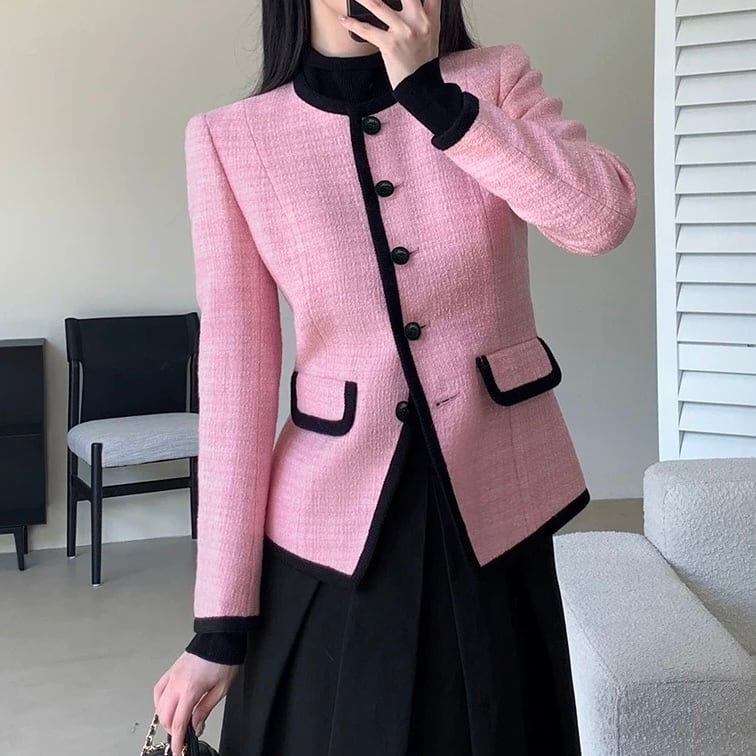 ノーカラージャケット YH9548