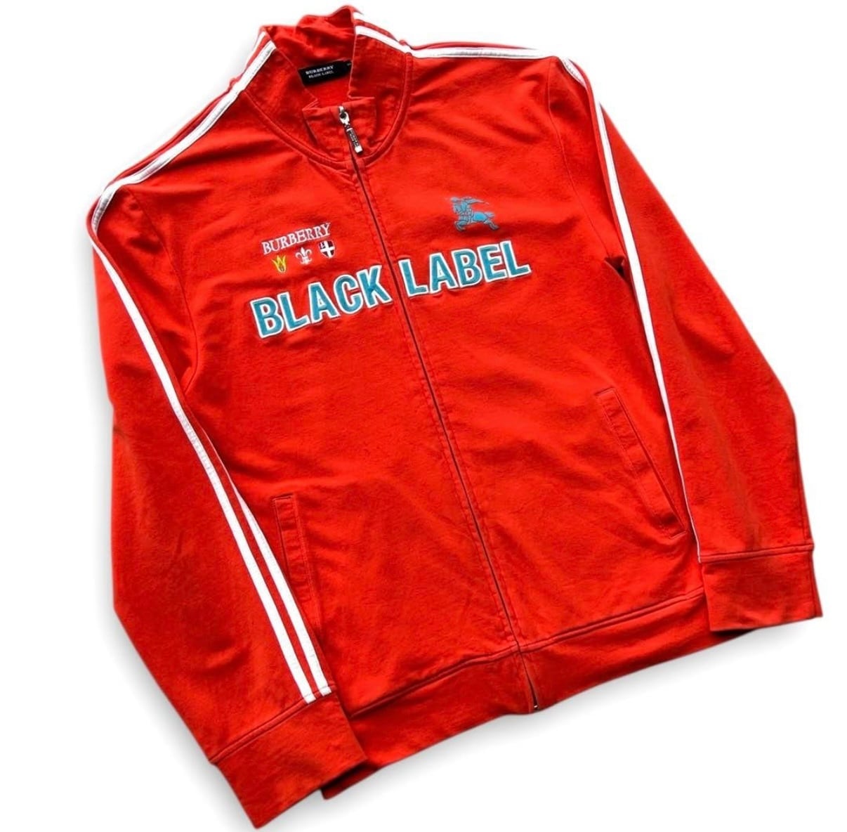 希少 BURBERRY BLACK LABEL ジャージ トラックジャケット | 古着屋Luis