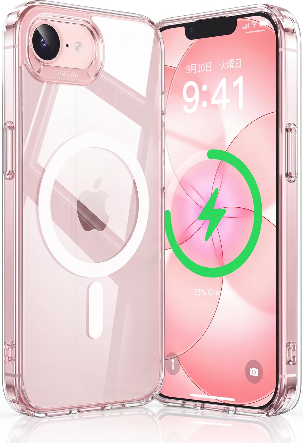 【3倍米軍MIL規格・極々透明感】iphone 17e 用 ケース MagSafe対応 耐衝撃 iphone 17eケース