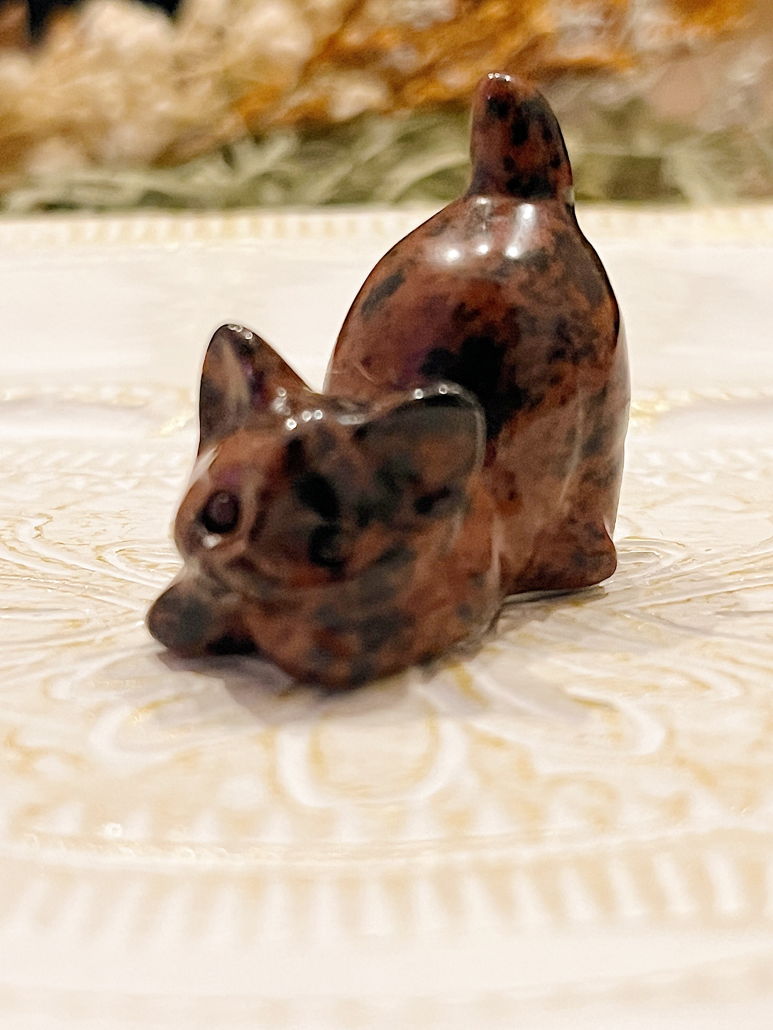 うさぎちゃん台座 ピンク スフィア 丸玉 各1880円→ 親子うさぎとお花