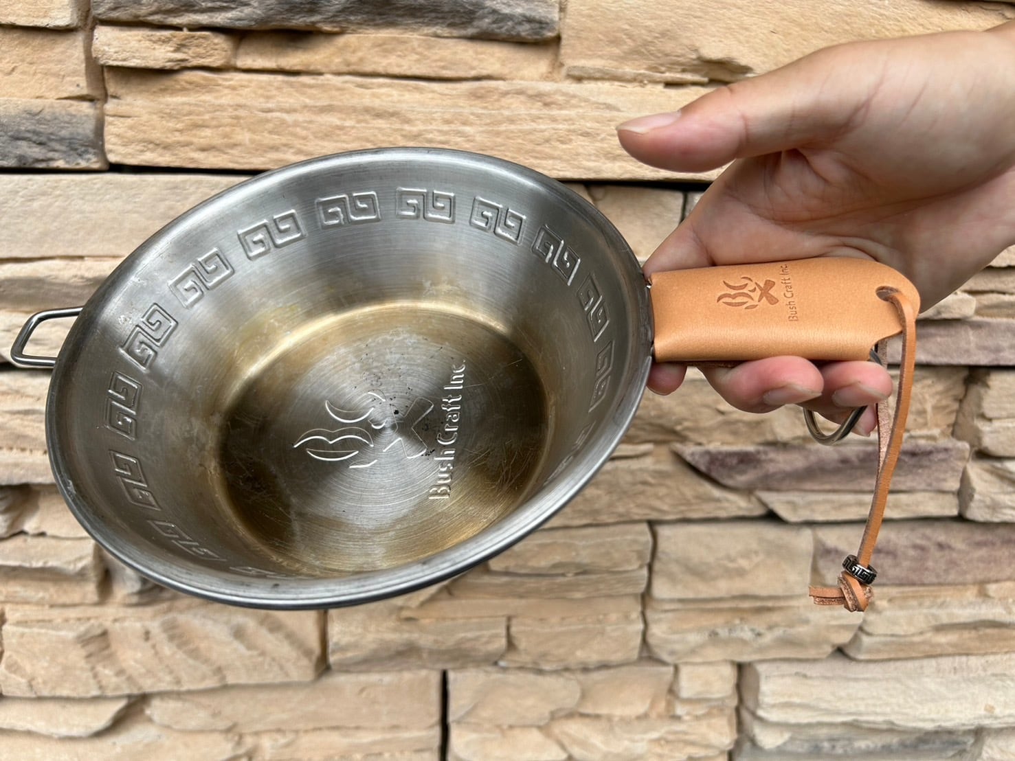 BushCraft1 ブッシュクラフト】ラーメンシェラカップ用ハンドルカバー