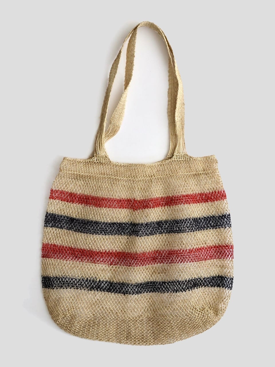 ラオス 葛編みバッグ 大 ラオス 葛の手編みバッグ|Handwoven Kudzu Fiber Bag - Laos