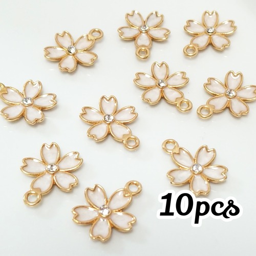 送料無料◆フラワーチャーム