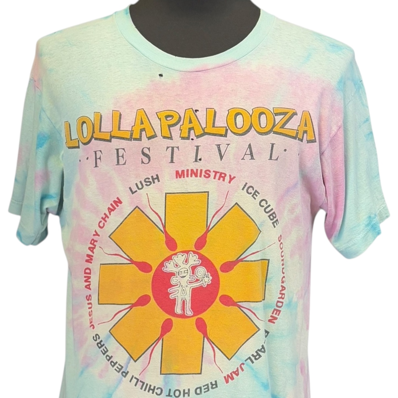 【LOLLAPALOOZA】 ロラパルーザ 92年製 ヴィンテージフェスTシャツ