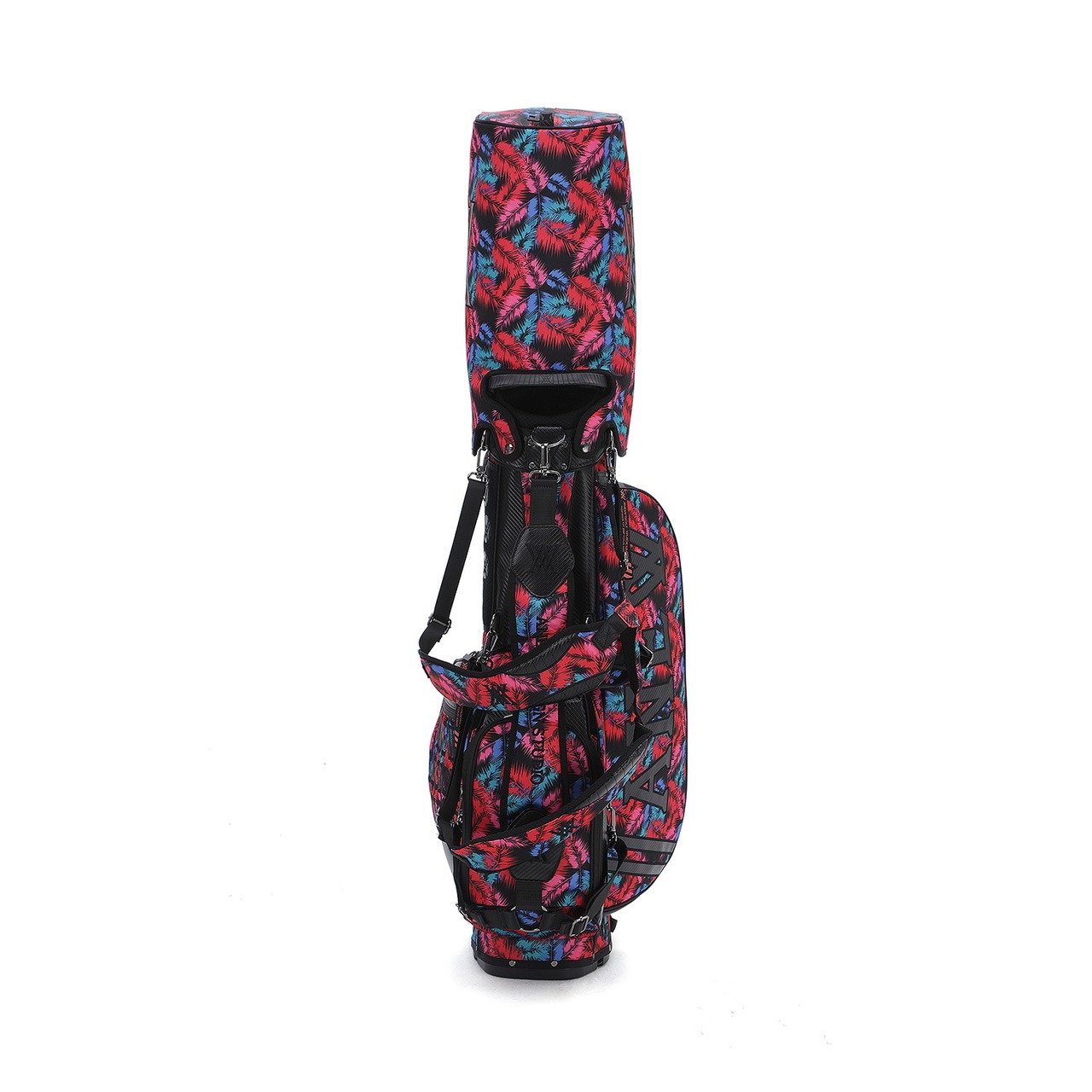 VIVID Hawaiian Pattern Stand Bag [サイズ: F (AGCUUSB04REF)] [カラー: RED]