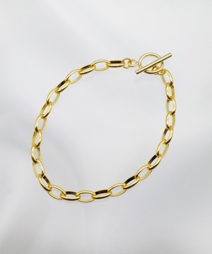 【ISOLATION / アイソレーション】silver925 Oval Chain Bracelet