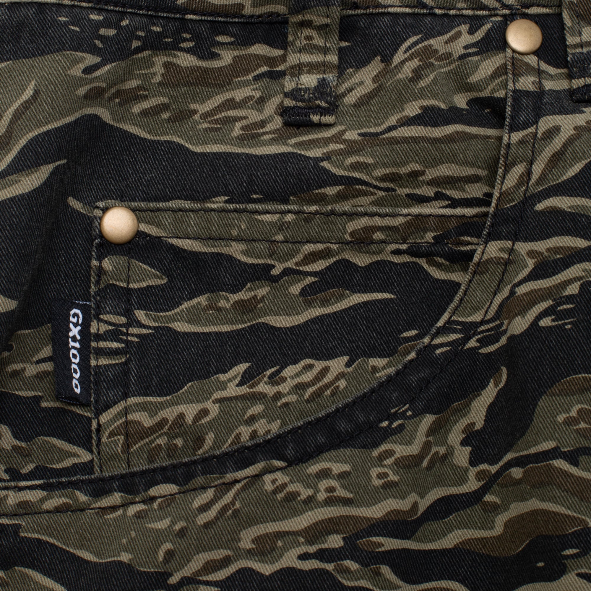 GX1000 / BAGGY PANT GREEN TIGER CAMO | THE NEWAGE CLUB