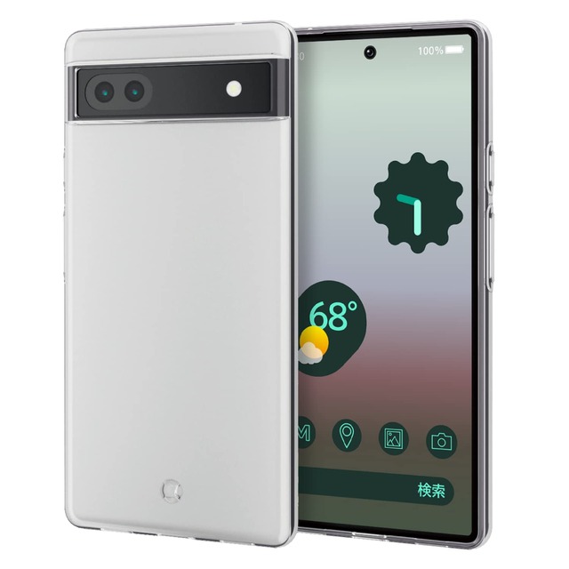 エレコム Google Pixel 6a ケース カバー ソフトケース TPU [耐久性+弾力性] ストラップホール付き 透明 クリア PM-P221UCTCR