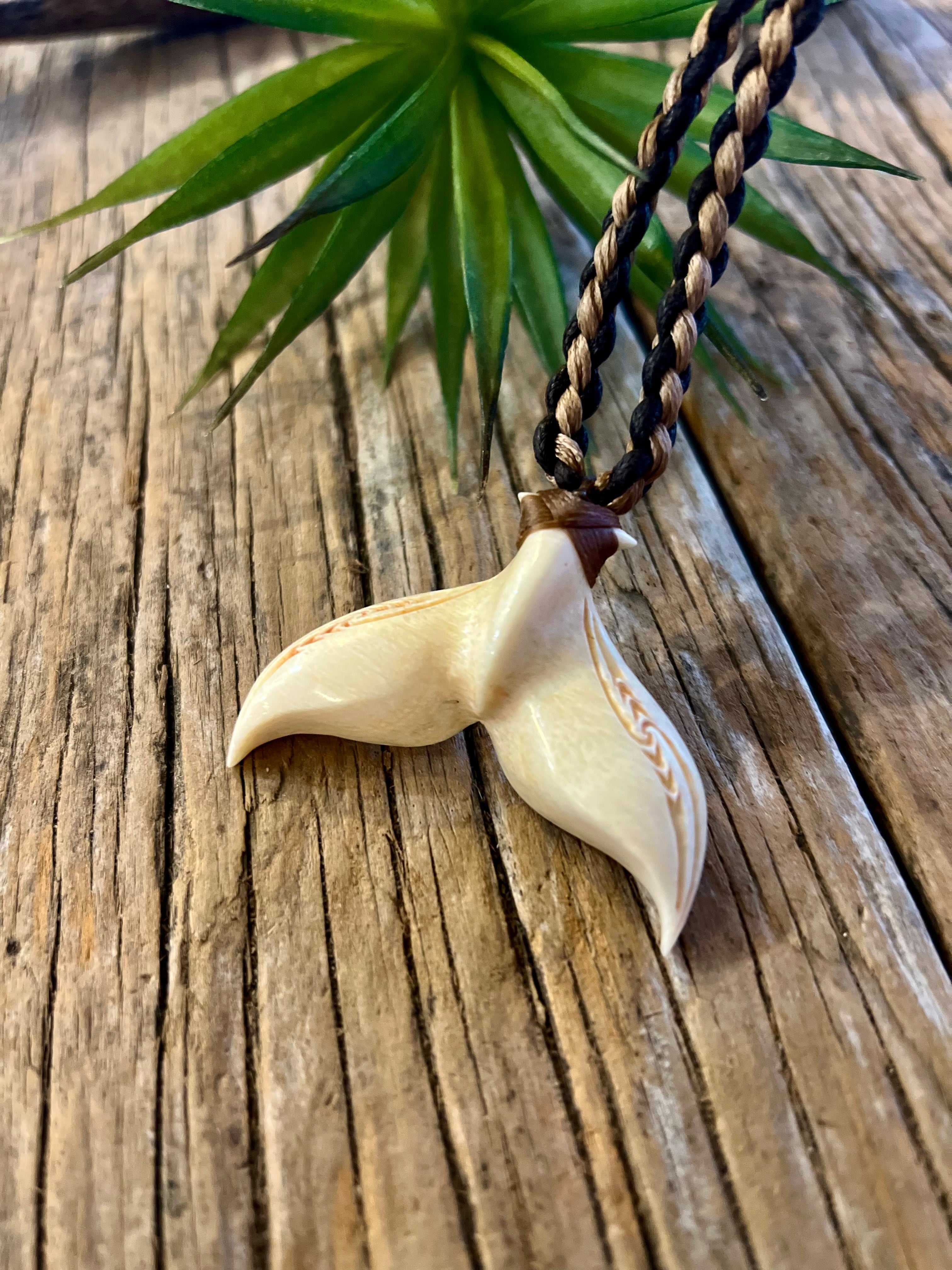 鯨歯 円柱型素材 マッコウクジラ歯hook | Kz'bone