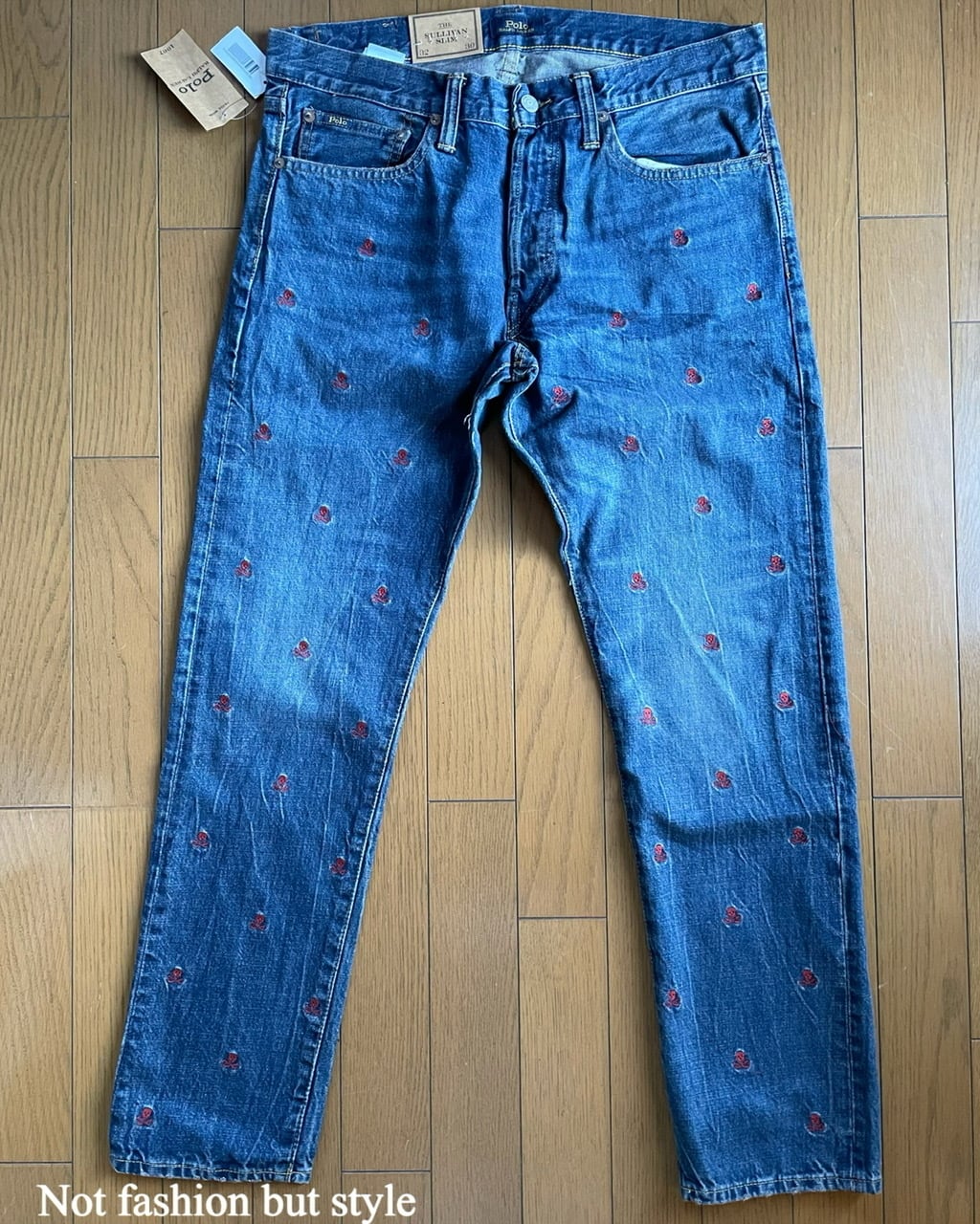 良品　ポロラルフローレン　SULLIVAN SLIM　スカル　カスタム　デニム 新品Polo RalphLauren Sullivan Slim スカルデニム | Room Style Store