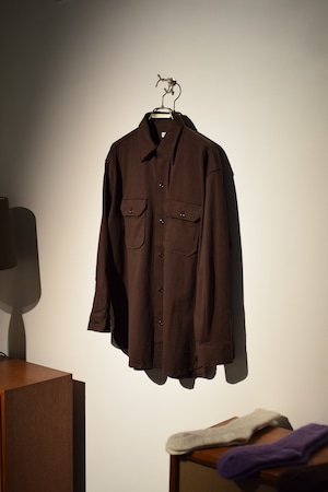 FOUNDOUR / COTTON JERSEY SHIRT