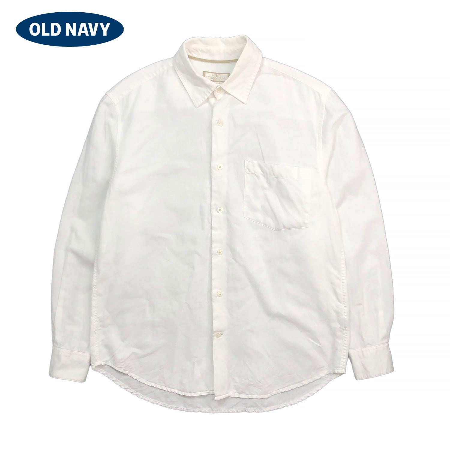 OLD NAVY 白シャツXXL インド製