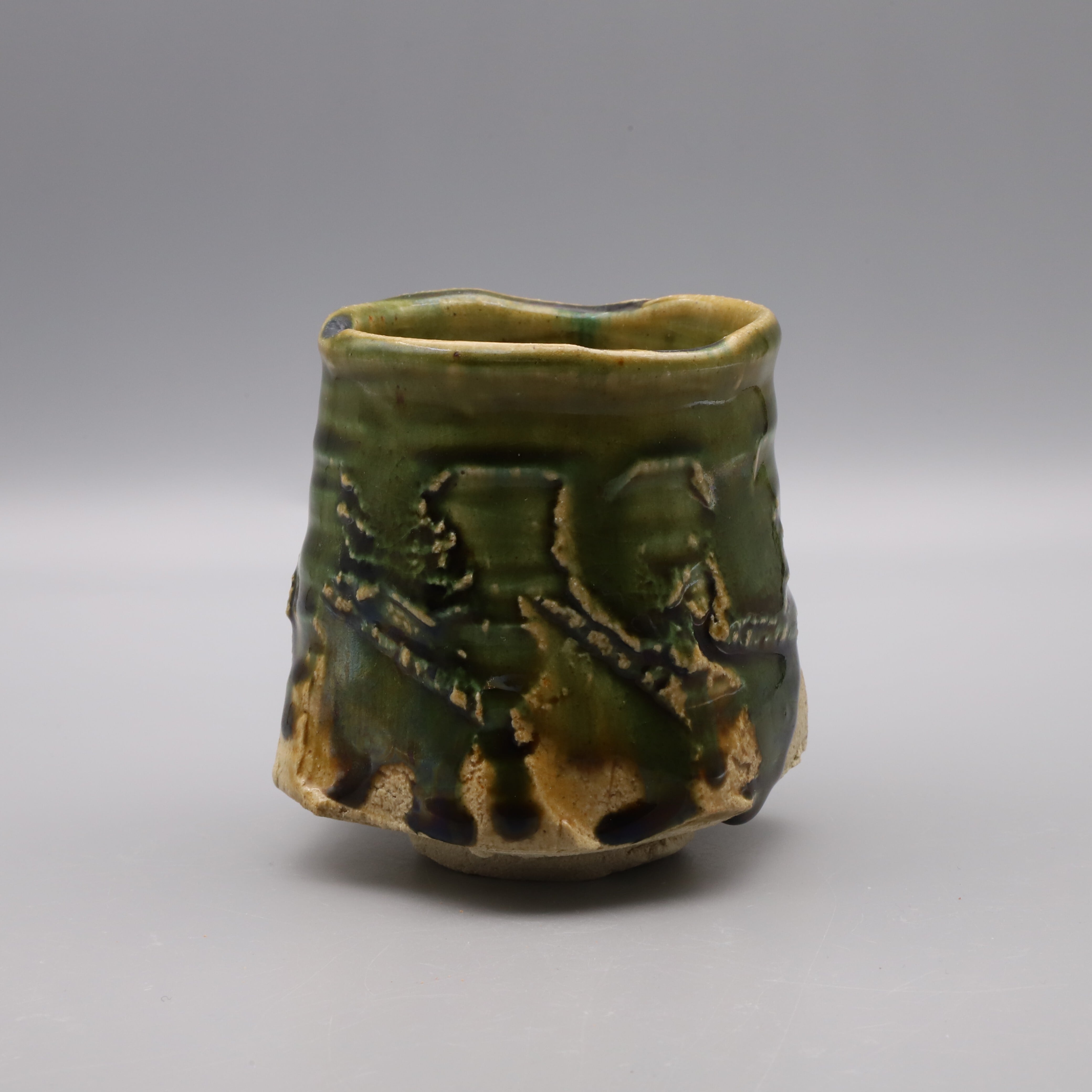 山田 正和 志野湯呑 Masakazu Yamada, Shino yunomi (teacup) | 茶碗 山田 正和 志野湯呑 Masakazu Yamada, Shino yunomi (teacup) | 茶碗