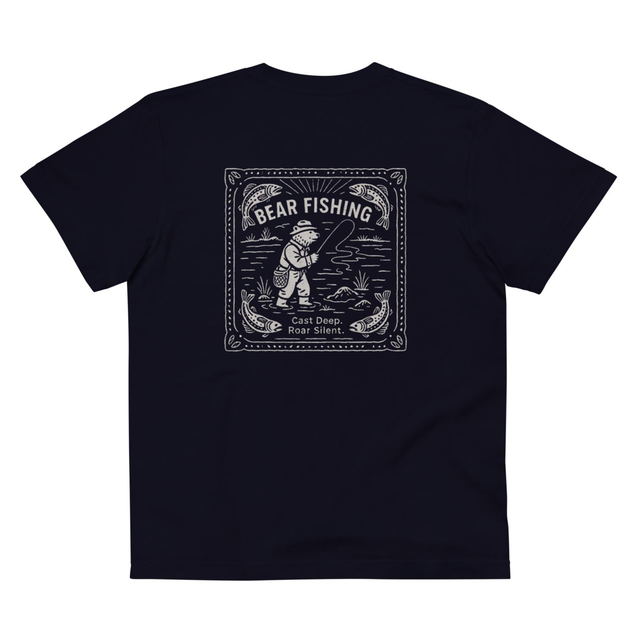 FISHING BEAR 半袖TシャツA0021