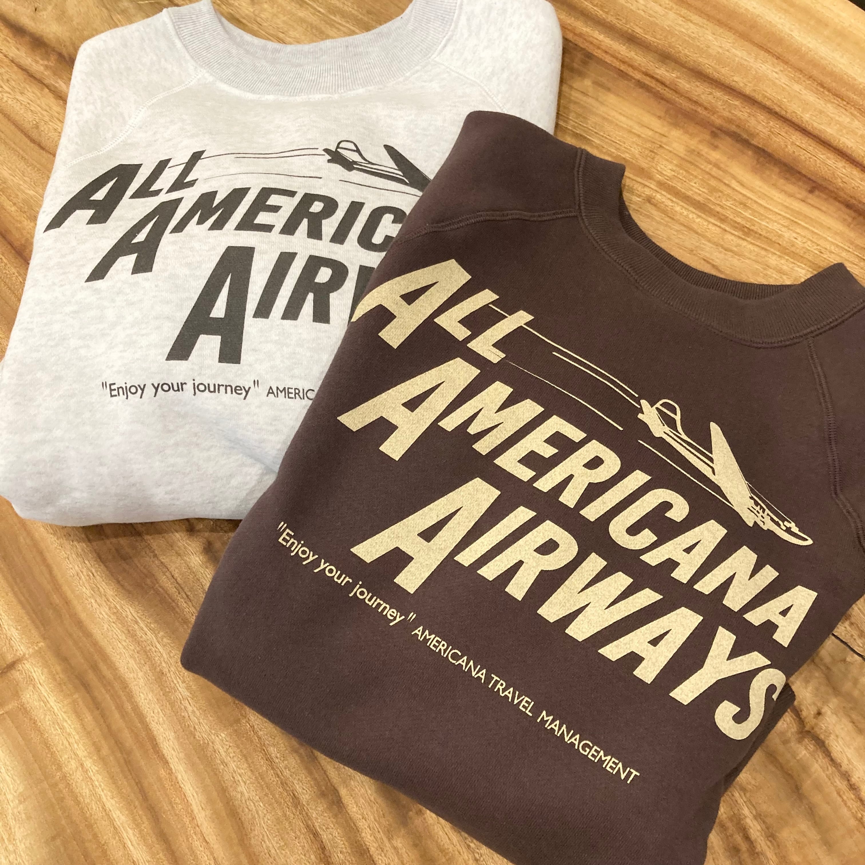 AMERICANA/クロップドボリュームスリーブ スウェット | 20ーtwentyー