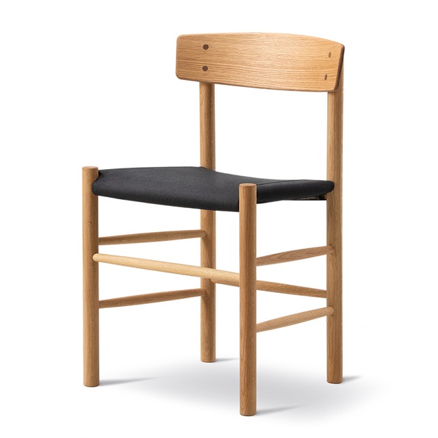 J39 Oak Oil Shaker Chair Black canvas［ Fredericia ］